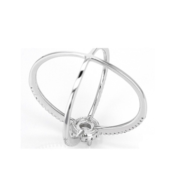 Bella Luce ® 1.25ctw Round Rhodium Over Sterling Silver Ring - Size 6 - Picture 3 of 6